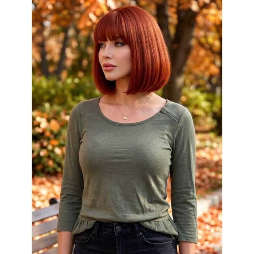 💜Merona Olive Green Rayon 3/4 Sleeve Top Medium